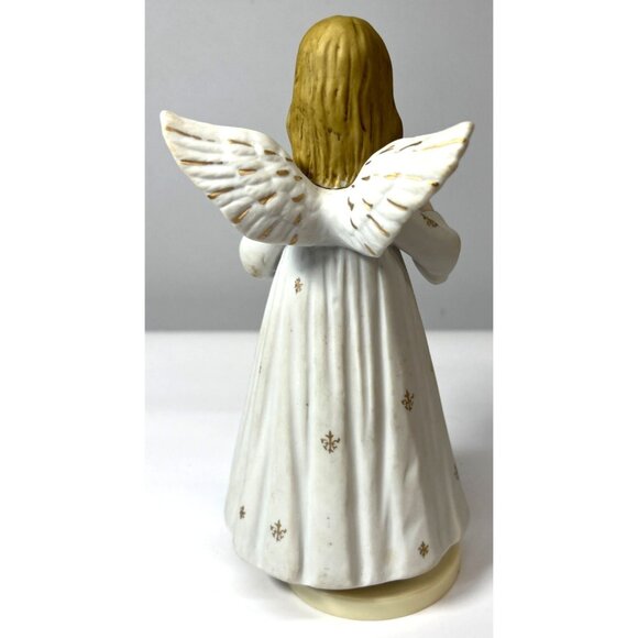 Vintage Ceramic Angel Figurine Reading Book - Picture 4 of 7